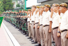 Semangat Sapta Marga Menggema di Upacara Bendera Makodam II/Sriwijaya