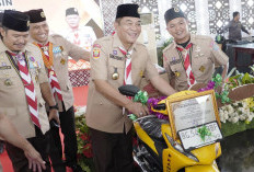Bupati Muba HM Toha Dilantik jadi Ketua Majelis Pembimbing Cabang Pramuka Masa Bakti 2025-2030