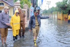 Gerak Cepat RD Hujan Hujanan Tinjau Langsung Genangan Air