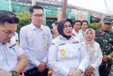 Jelang Nataru, Sekda PALI Sidak Pasar Pendopo