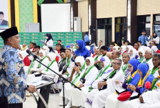 368 Jemaah Haji Kloter 20 Embarkasi Palembang, Tiba di Tanah Suci Saling Bantu dan Jaga Kekompakan