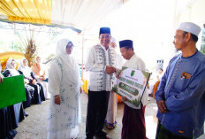 Bupati Muba Berbagi Kebahagiaan Bersama Warga