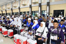 Jemaah OKUT Tiba di Asrama Haji, Siang Ini  Diberangkatkan Ke Jeddah