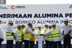 Inalum Terima Pengiriman Perdana Alumina dari BAI