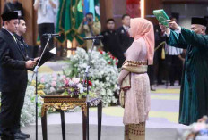 Dwi Septaria Resmi jadi Anggota DPRD Sumsel