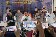 Koleksi Senpi, Seorang ASN di Palembang Diringkus 