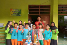 Keren, Tim Futsal MIN 2 Kota Palembang  Sabet Juara Pertama di Turnamen Sport X Futsal Islamic School