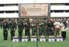 Pangdam II/Sriwijaya Bagikan Bingkisan Idul Fitri 1447 H 