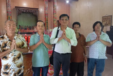 Ribuan Umat Hadiri Perayaan HUT Dewa Guat Hui Kong di Kelenteng Kok An Bio Palembang