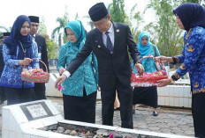 Pj Wako Prabumulih H Elman Jadi Pembina Upacara Peringatan Hari Pahlawan