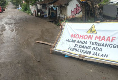Jalan Aspol Punti Kayu Mulus Dicor Beton