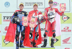 Finis ke-3, Pebalap Astra Honda Kibarkan Merah Putih di ARRC China