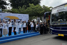 Bio Farma Berangkatkan 600 Orang Mudik Gratis Bersama BUMN 2025