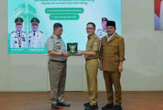 Pemkot Palembang Terima 30 Sertifikat Elektronik Aset BMD