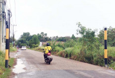 Palang Portal Jalan Belum Terpasang