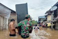 Aksi Prajurit Kodim 0416/Bute Bantu Warga Terdampak Banjir