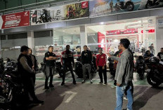 Sensasi Touring Malam, Astra Motor Sumsel Gandeng Komunitas Honda Gelar Nocturnity Riding di Palembang