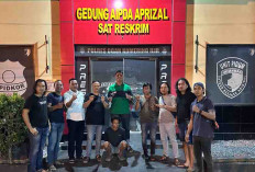 Satreskim Polres OKI Ungkap Kasus Pengancaman Senpi di PSM