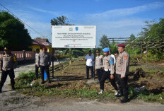 Amankan Aset, Pemkab dan Kejari OKI Pasang Plang di Hutan Kota