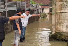 Pasca Hujan Deras, Sekda Sisir Titik Genangan Air di Kebun Bunga, Ternyata ini Penyebabnya ?