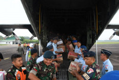 Pangdam II/Sriwijaya Lepas Bantuan Kemanusiaan Korban Bencana di Aceh, Sumut, dan Sumbar