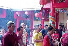Hian Thian Siong Te Dewa Utama di Kelenteng Marga Huang KM7 Palembang