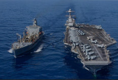 Kapal Induk Ketiga AS Merapat ke Timteng, Trump Siaga Ikut Serang Iran