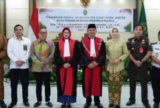 Sugiri Wirtandono Resmi Ketua PN Prabumulih