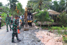 TMMD Kodim 0419/Tanjab Kebut Pembangunan Jalan