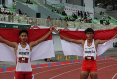 Gilang Satria Sabet Medali Emas 200 Meter Putra   