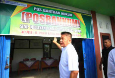 Desa Talang Buluh Percontohan Posbakum Pertama di Sumsel