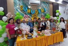 Rayakan Ulang Tahun ke-62 Suhu Dewi, Ketua TP PKK Palembang Ajak Warga Cicipi Kuliner Sehat di Kafe Lima Daun