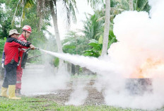 Satgas Siaga Api Dibekali Pelatihan Karhutla, Pertamina Dorong Kesiapsiagaan Warga Banyuasin