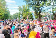 Kapolda Buka Car Free Day di Lahat, UMKM Laris Manis