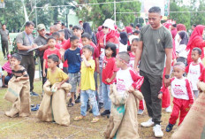 Korem 045/Gaya Meriahkan HUT ke-80 RI dengan Lomba Rakyat