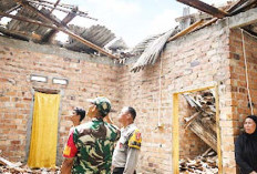 Puting Beliung Terjang Dua Rumah Warga di Majasari