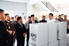 Pastikan Keamanan Gudang Logistik KPU Prabumulih Aman
