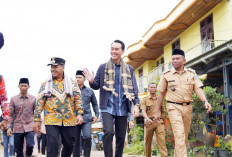 Jalan Poros di Kecamatan Air Sugihan Dibangun