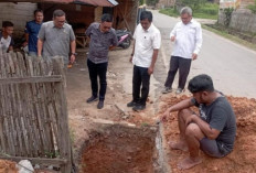 Cek Lokasi Pipa Pecah Milik PDAM 