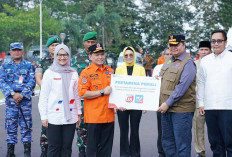 Pertamina Serahkan Bantuan Penanggulangan Karhutla di Sumsel