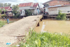 Berharap di Pasang Tiang Besi Pengaman di Jalan Karang Sari Gandus