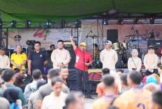 Semarakan HUT ke-24 Banyuasin, Ribuan Masyarakat Padati Jalan Sehat Bersama