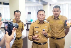 Hari Pertama Masuk Kantor Wako Arlan Ingatkan Kepala OPD
