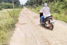 Jalan Rusak Menuju Perumahan Grand Mutiara Hill