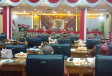 Pj Gubernur Sumsel Elen Setiadi Hadiri Rapat Paripurna Istimewa HUT Kota Prabumulih Ke 23