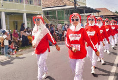 Lomba Gerak Jalan Ramaikan HUT RI di OKI 