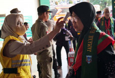 Jemaah Haji Kloter 14 Tiba Embarkasi Palembang, Berikan Layanan Terbaik Ramah Lansia