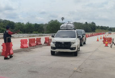 Lancar Arus Balik Lebaran Akses Jalan Tol Lampung–Banyuasin–Jambi