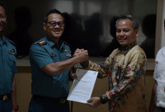 PLN Jalin Sinergi dengan Pangkalan TNI AL Palembang