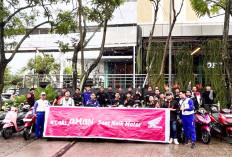 30 Member Komunitas Honda Meriahkan Event Night Ride Bersama New Honda Vario 125